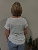 FREEBIRD - WHITE GRAPHIC TEE