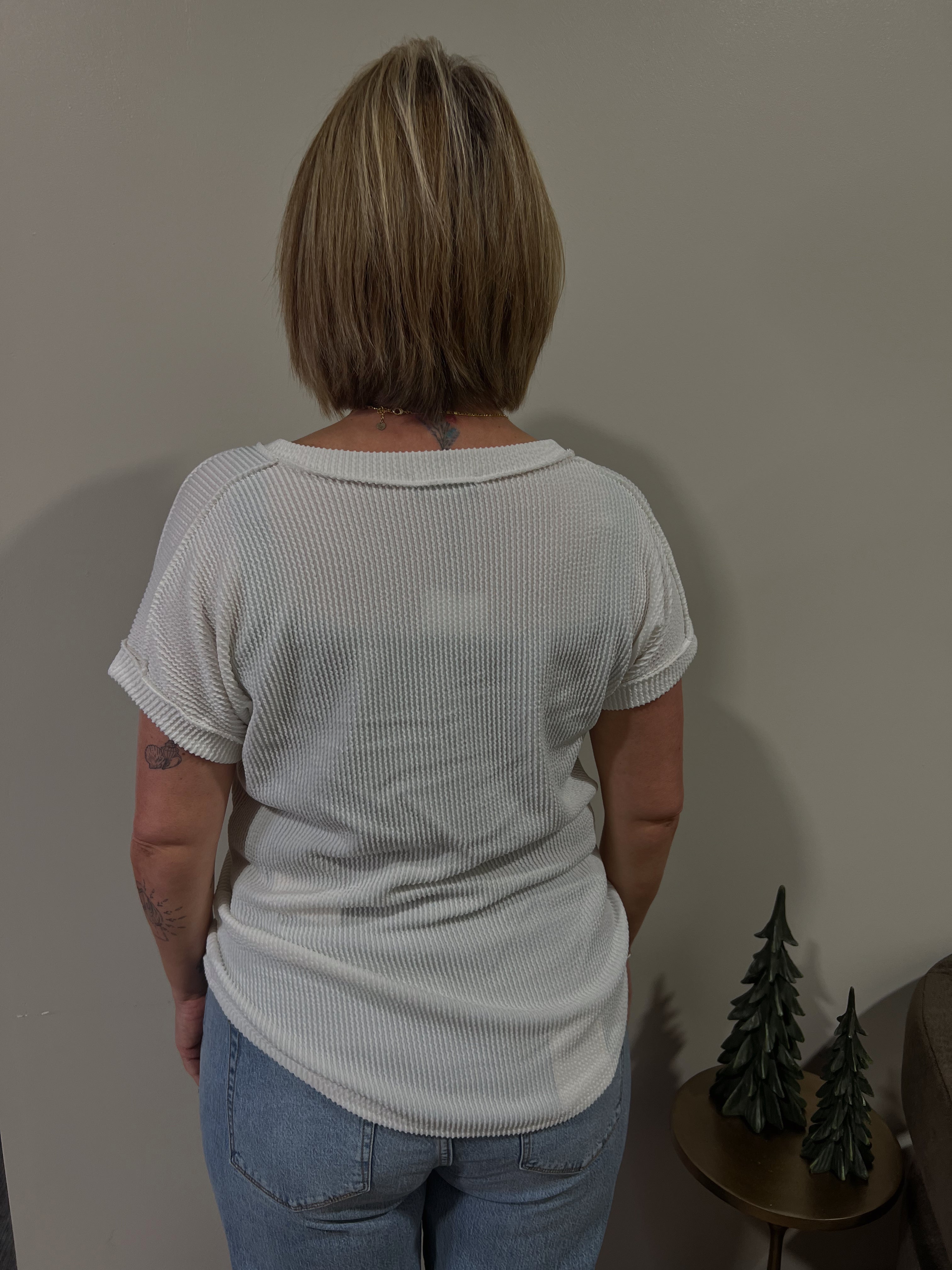 FREEBIRD - WHITE GRAPHIC TEE