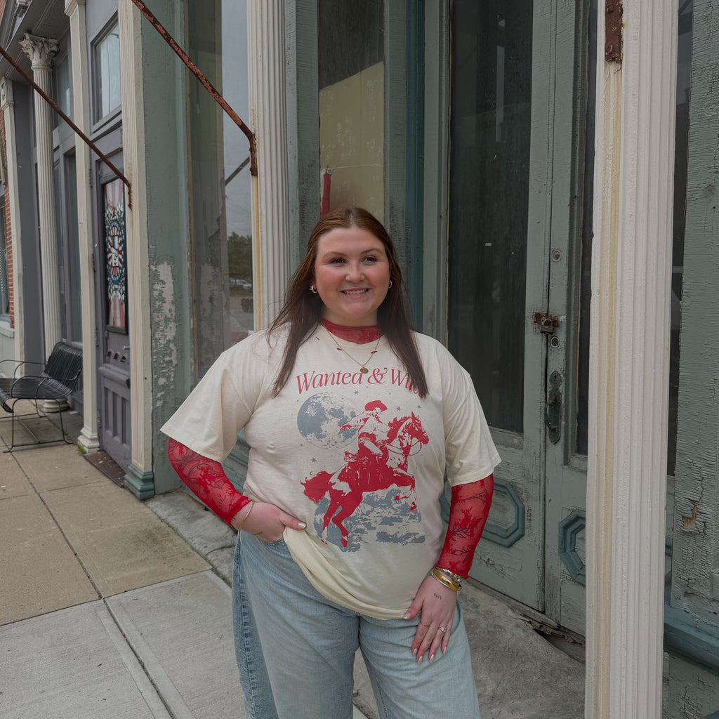 WANTED & WILD GRAPHIC TEE