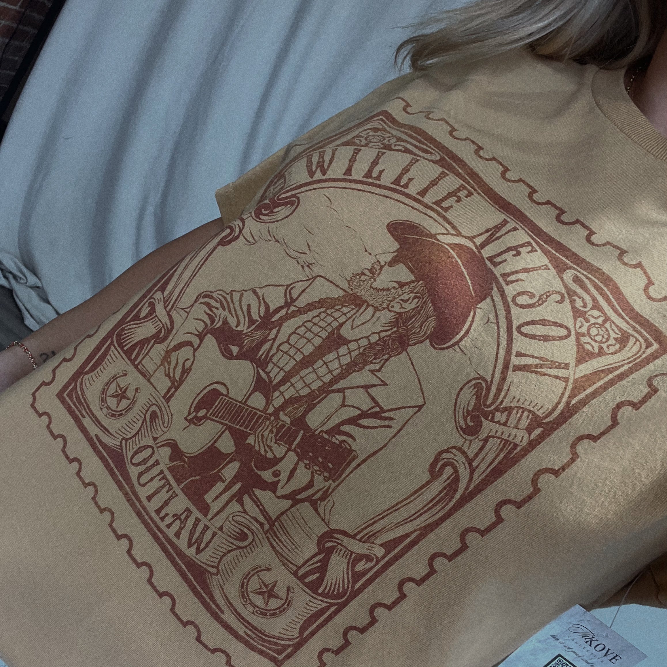 WILLIE NELSON GRAPHIC TEE (LICENSED)