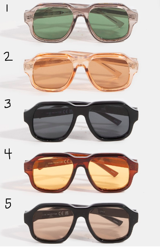 THICK FRAME TELLA SUNGLASSES