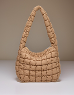 MEDIUM FRAYE QUILTED CARRY BAG