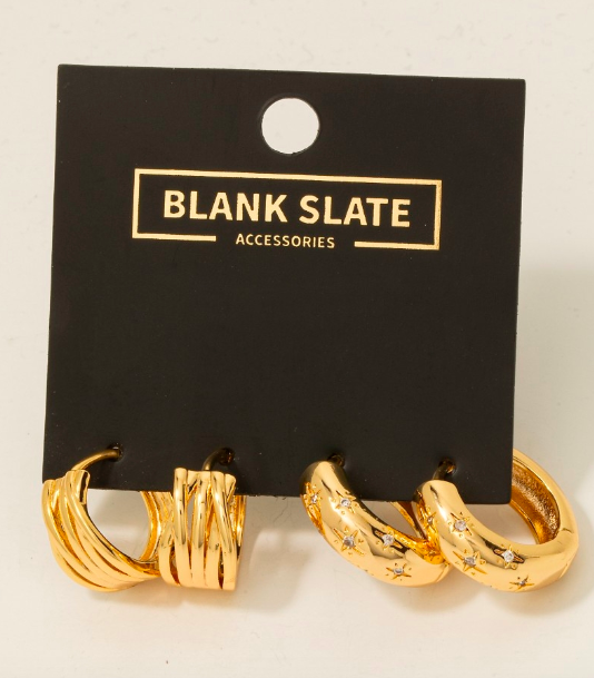 STARDUST HOOP SET
