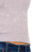 LALA SEAMLESS PADDED V-NECK BRA/TANK