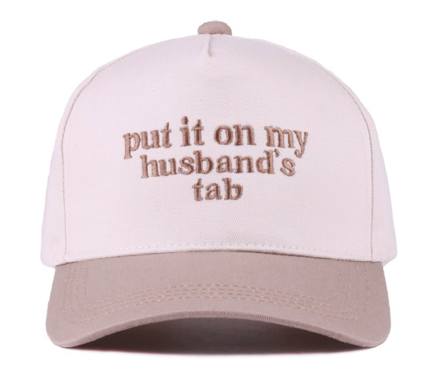HUSBANDS TAB CANVAS HAT (MULTIPLE COLORS)