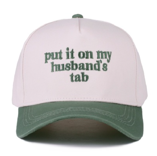 HUSBANDS TAB CANVAS HAT (MULTIPLE COLORS)