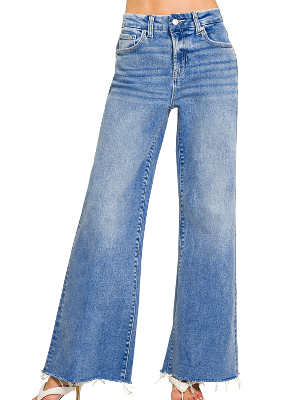 STELLA HIGH RISE FLARE JEANS