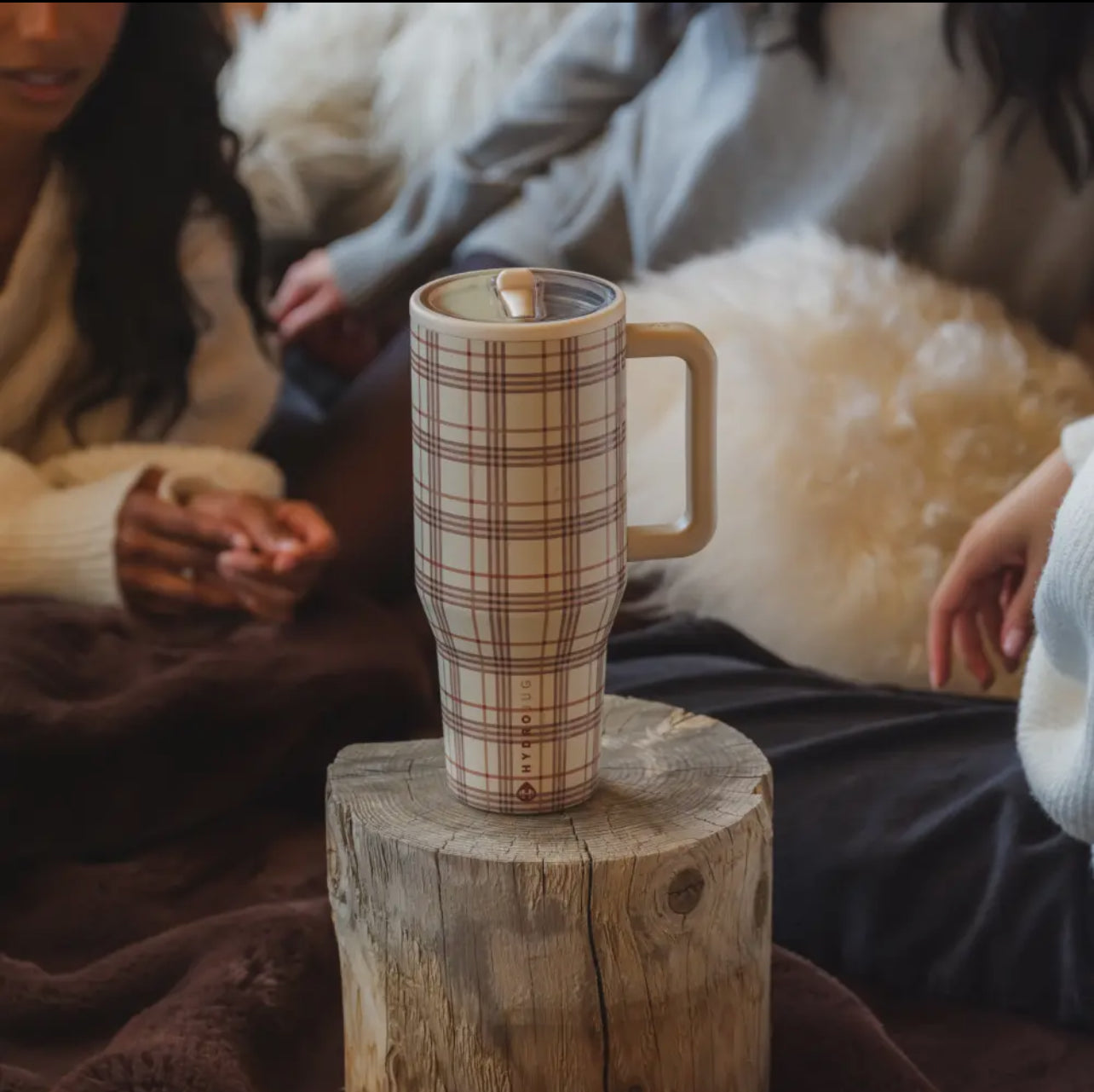 HYDROJUG FALL PLAID 32 OZ TRAVELER TUMBLER
