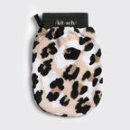 ECO-FRIENDLY EXFOLIATING GLOVE - LEOPARD