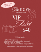 BLACK FRIDAY VIP TICKET