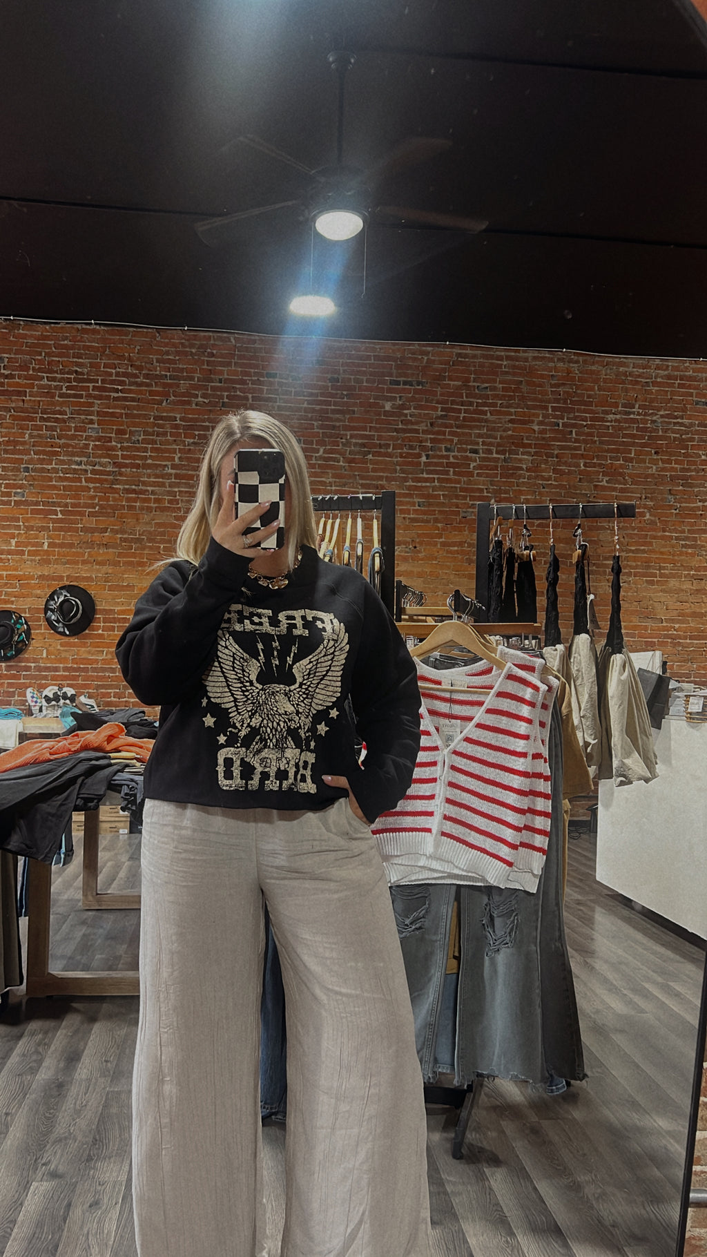 FREE BIRD CREW NECK