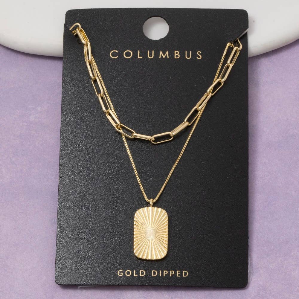 TEXXA LAYERED NECKLACE