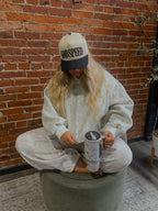 ABER CROP CAMO HOODIE