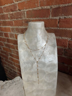 THE STEEL NECKLACE (GOLD & SILVER)