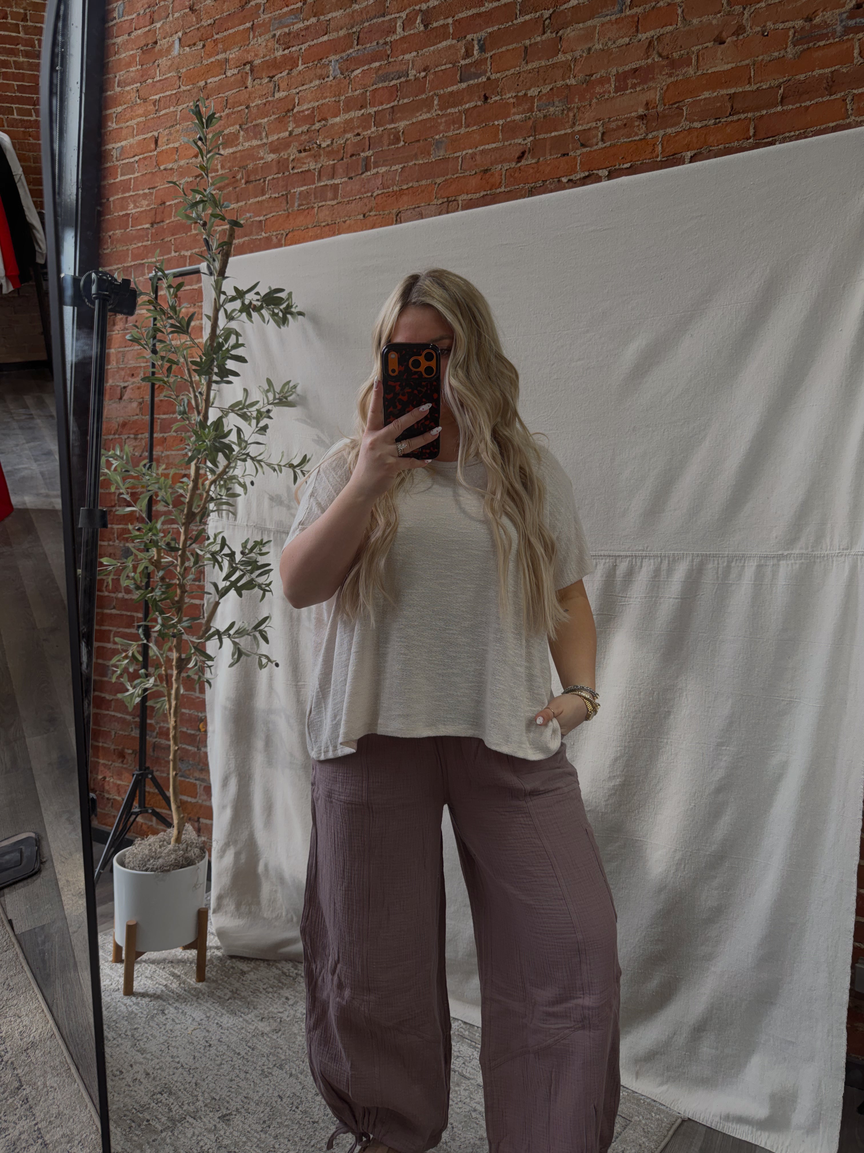 HIRRA HAREM JOGGER DRAWSTRING PANTS