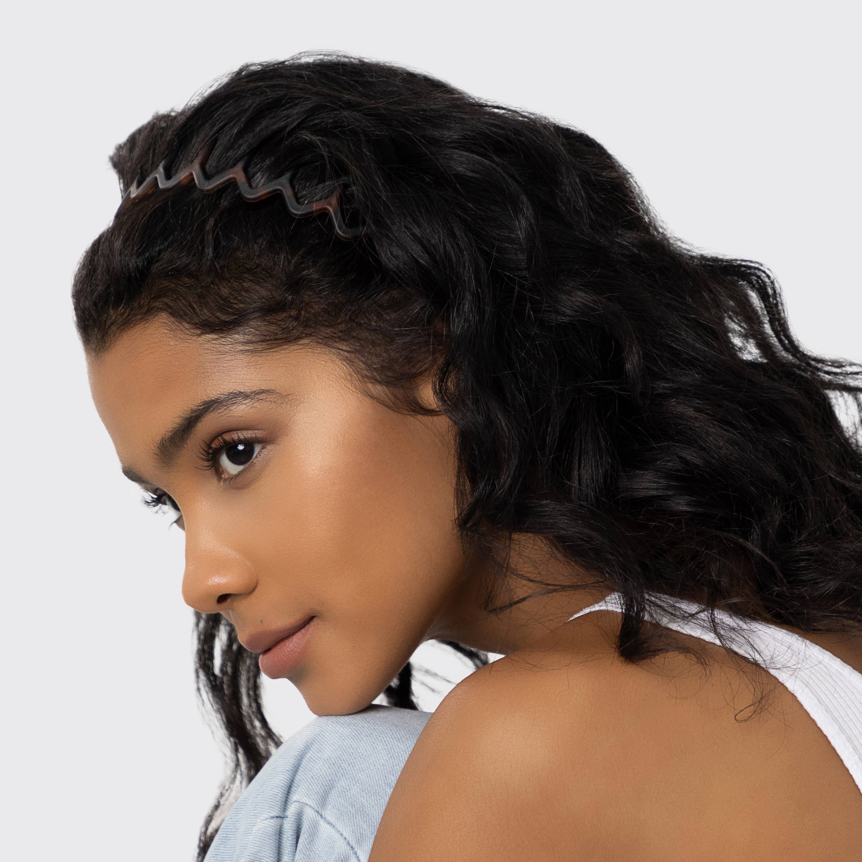 ZIGGY HEADBAND - 2 PC BLACK & TORTOISE