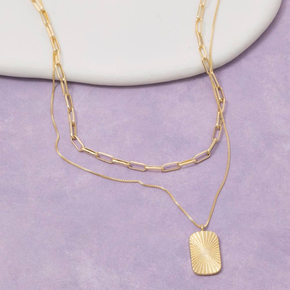 TEXXA LAYERED NECKLACE