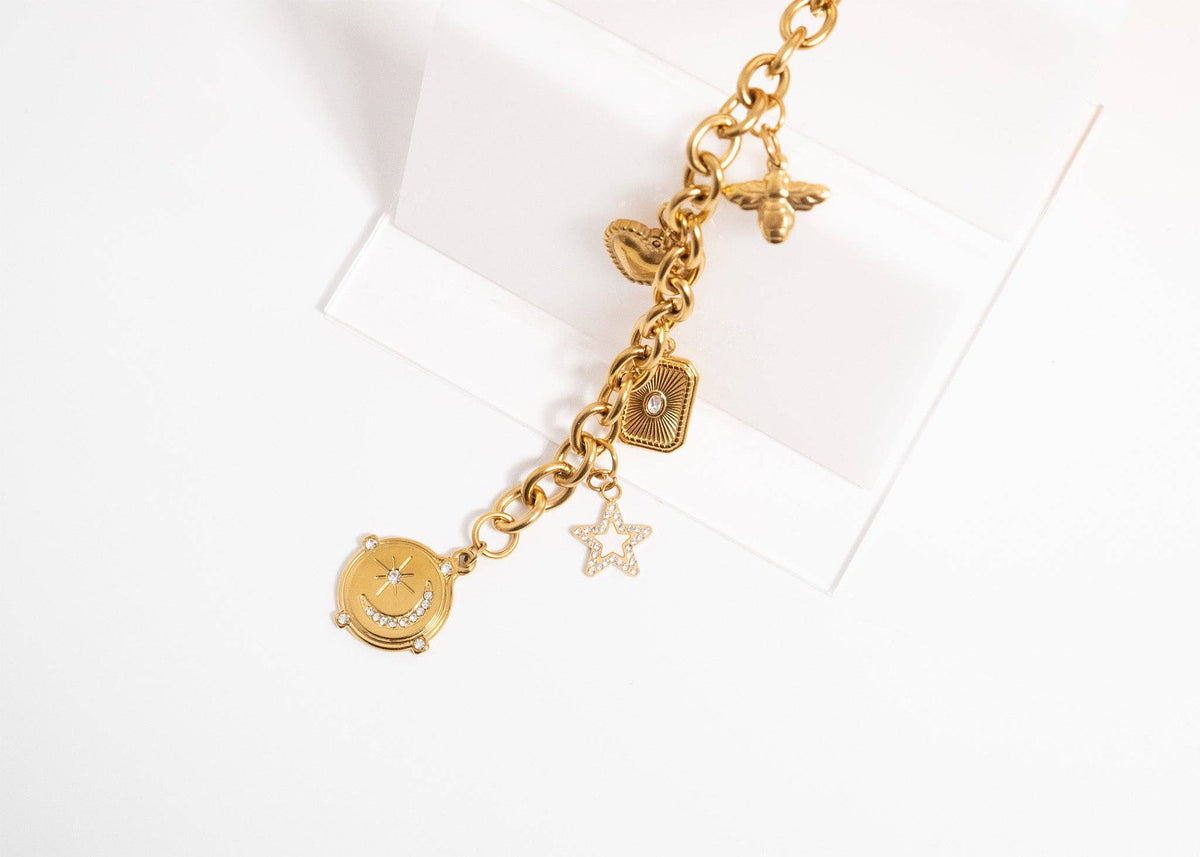 CHARM CHAIN - 18K GOLD