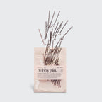 ESSENTIAL BOBBY PINS - 45 PC - BROWN