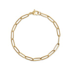 PELLA PAPERCLIP BRACELET - GOLD