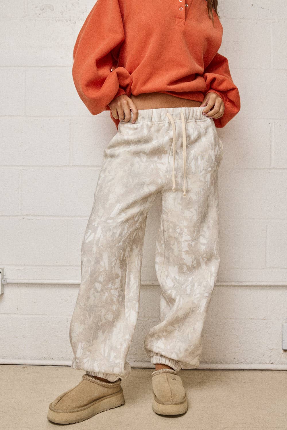 ABER CAMO SWEATPANTS