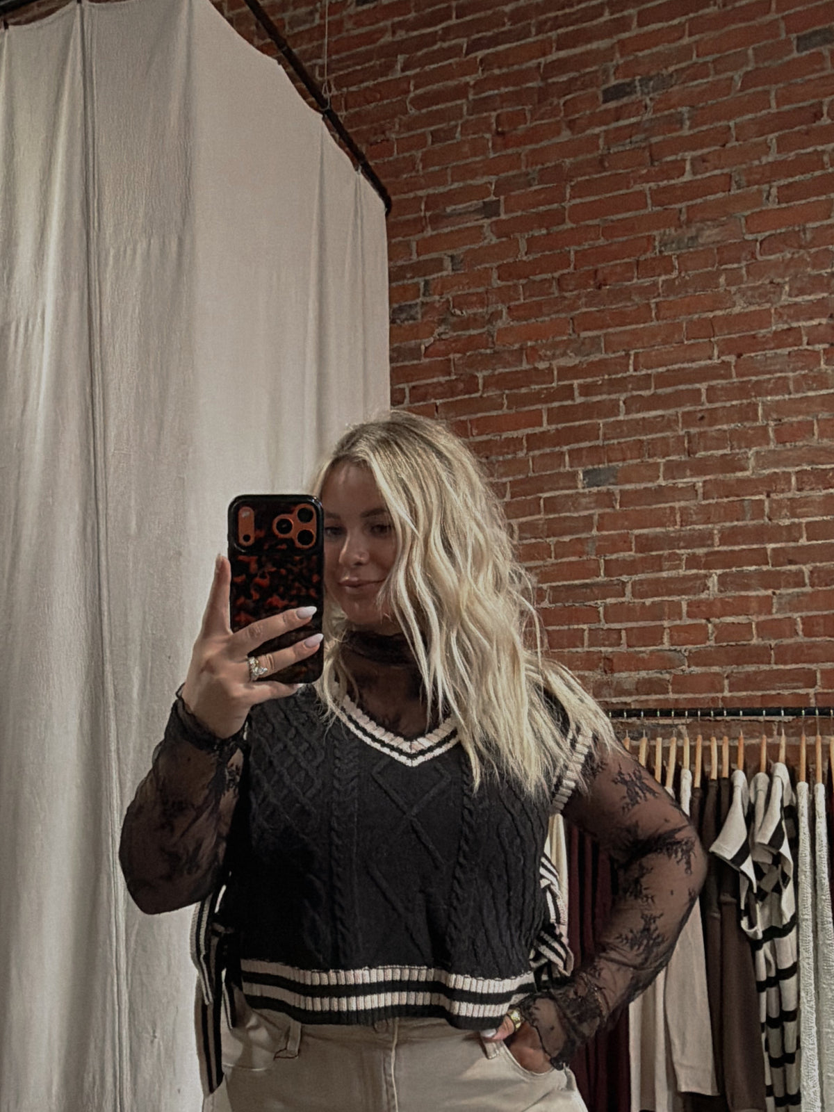 WORTH THE WAIT SWEATER VEST