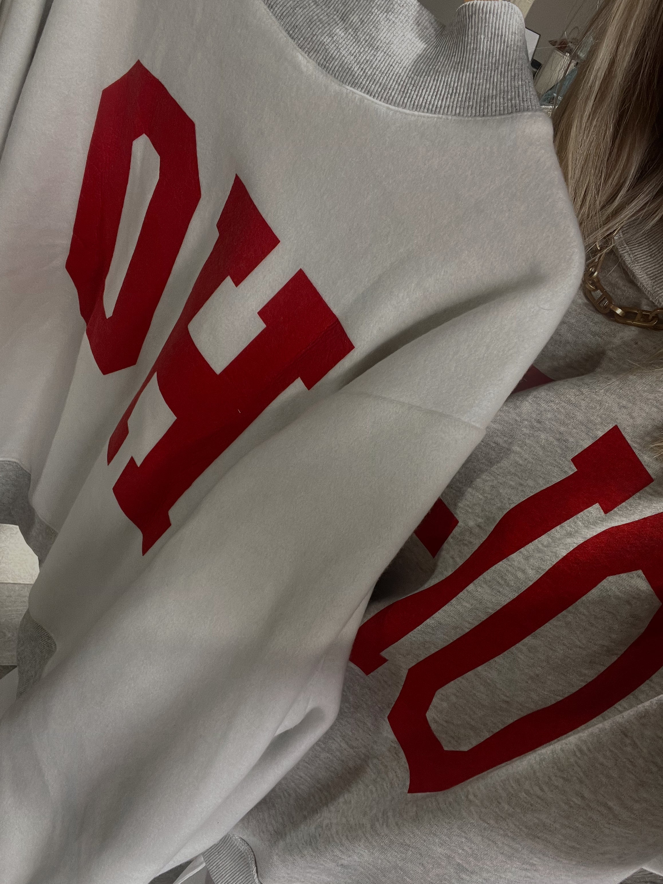 OH-IO BUCKEYES REVERSIBLE MOCK NECK