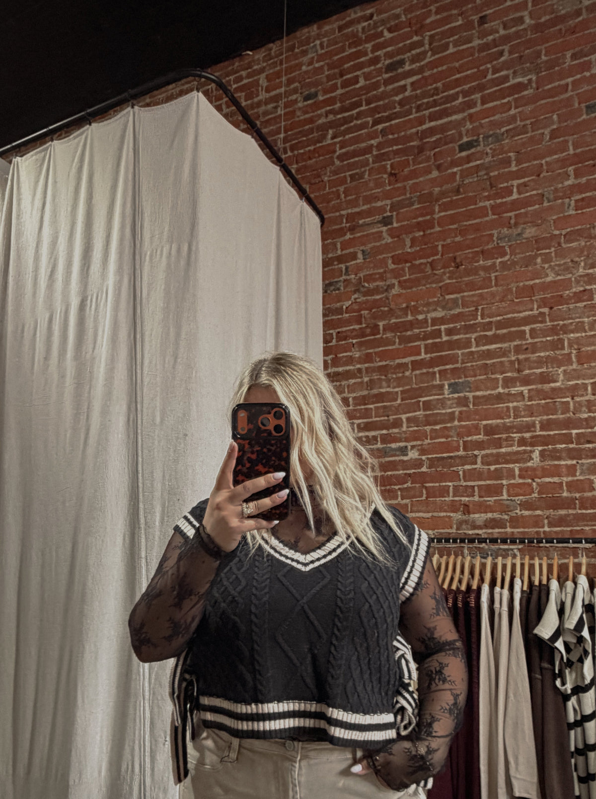 WORTH THE WAIT SWEATER VEST