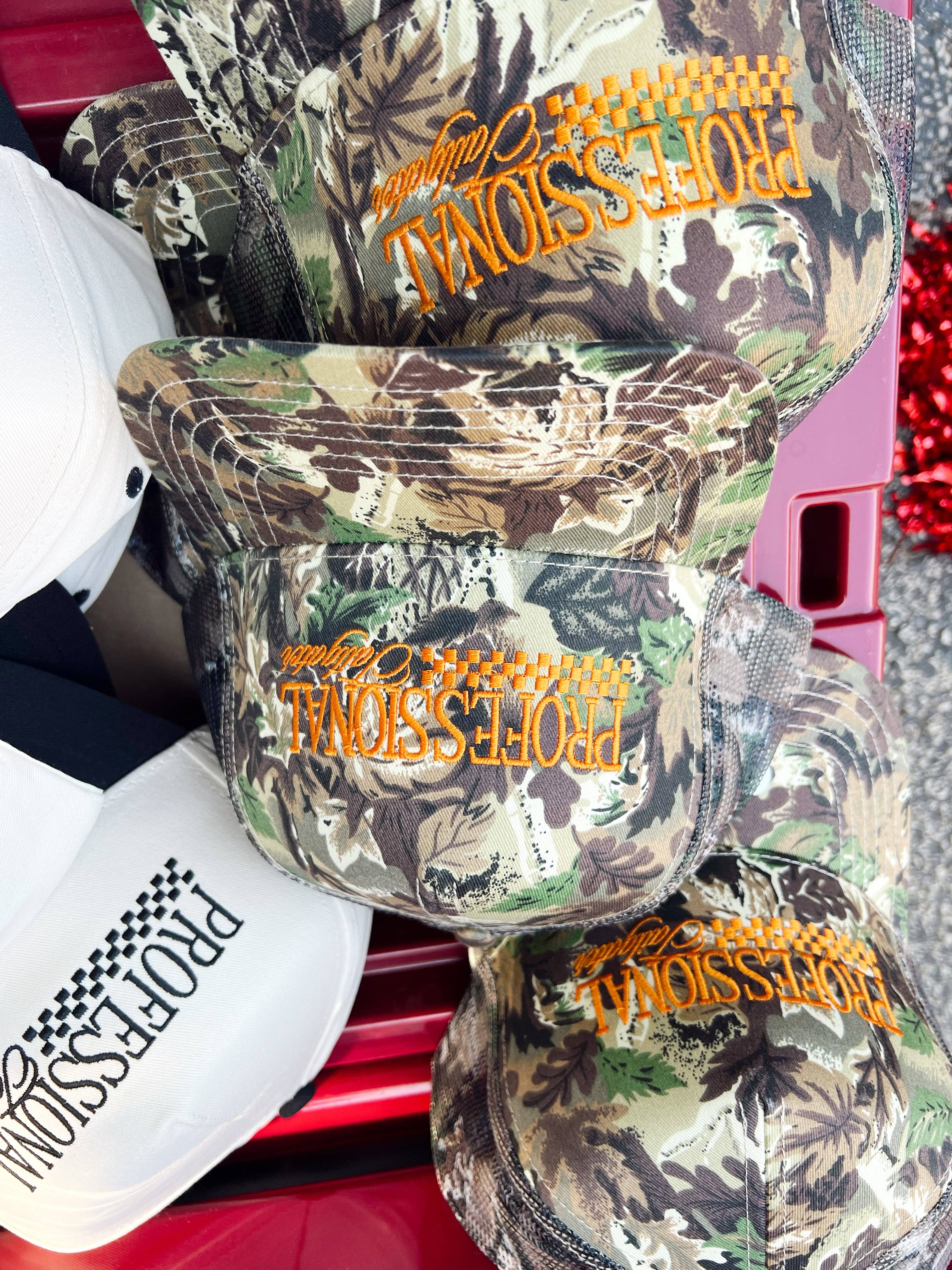 PROFESSIONAL TAILGATER TRUCKER HAT
