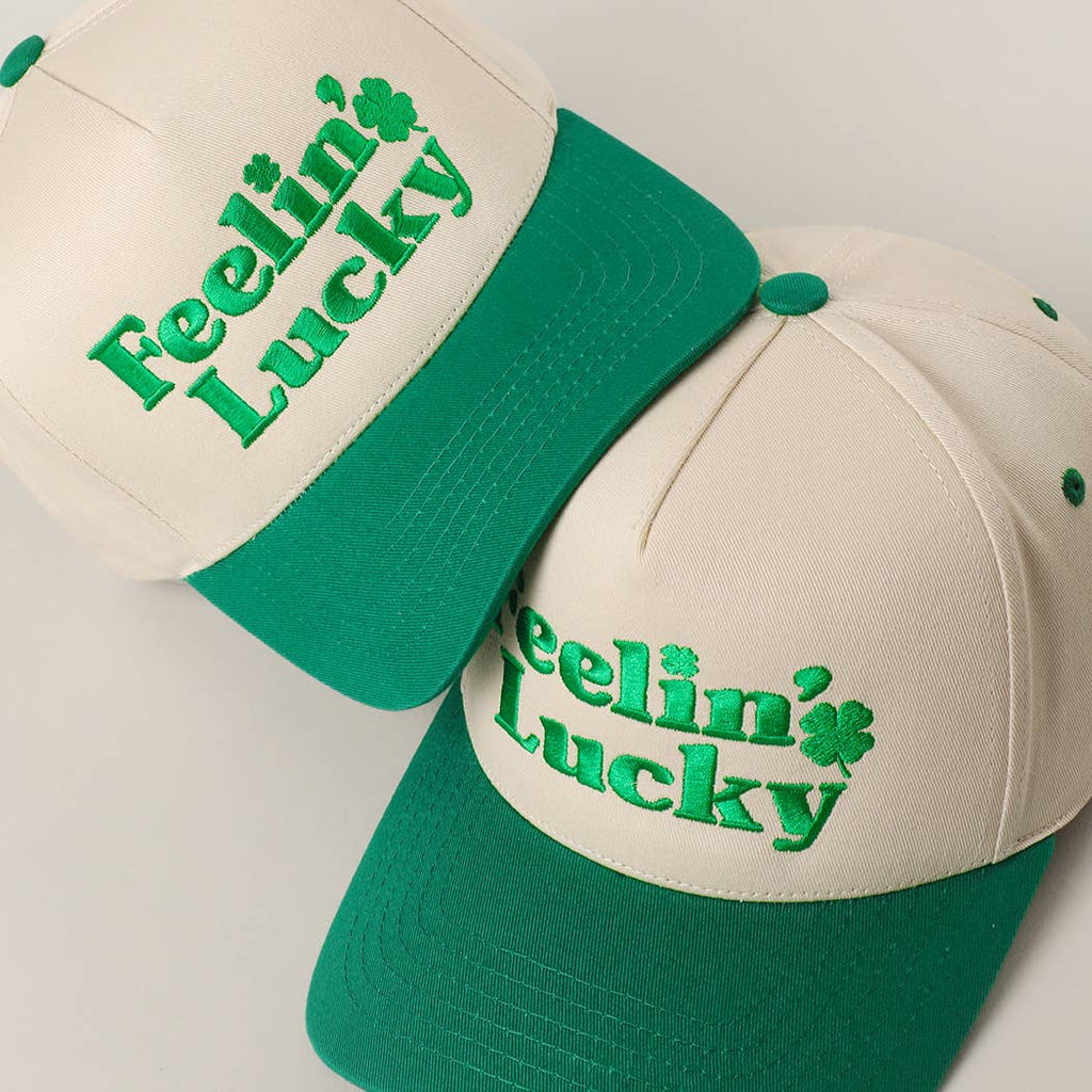 FEELIN LUCKY TRUCKER HAT