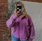 THE MAVI CROPPED SHACKET