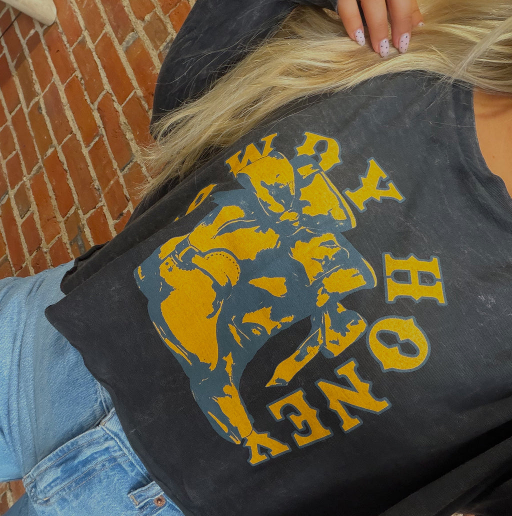 HOWDY HOWDY CROP LONG SLEEVE