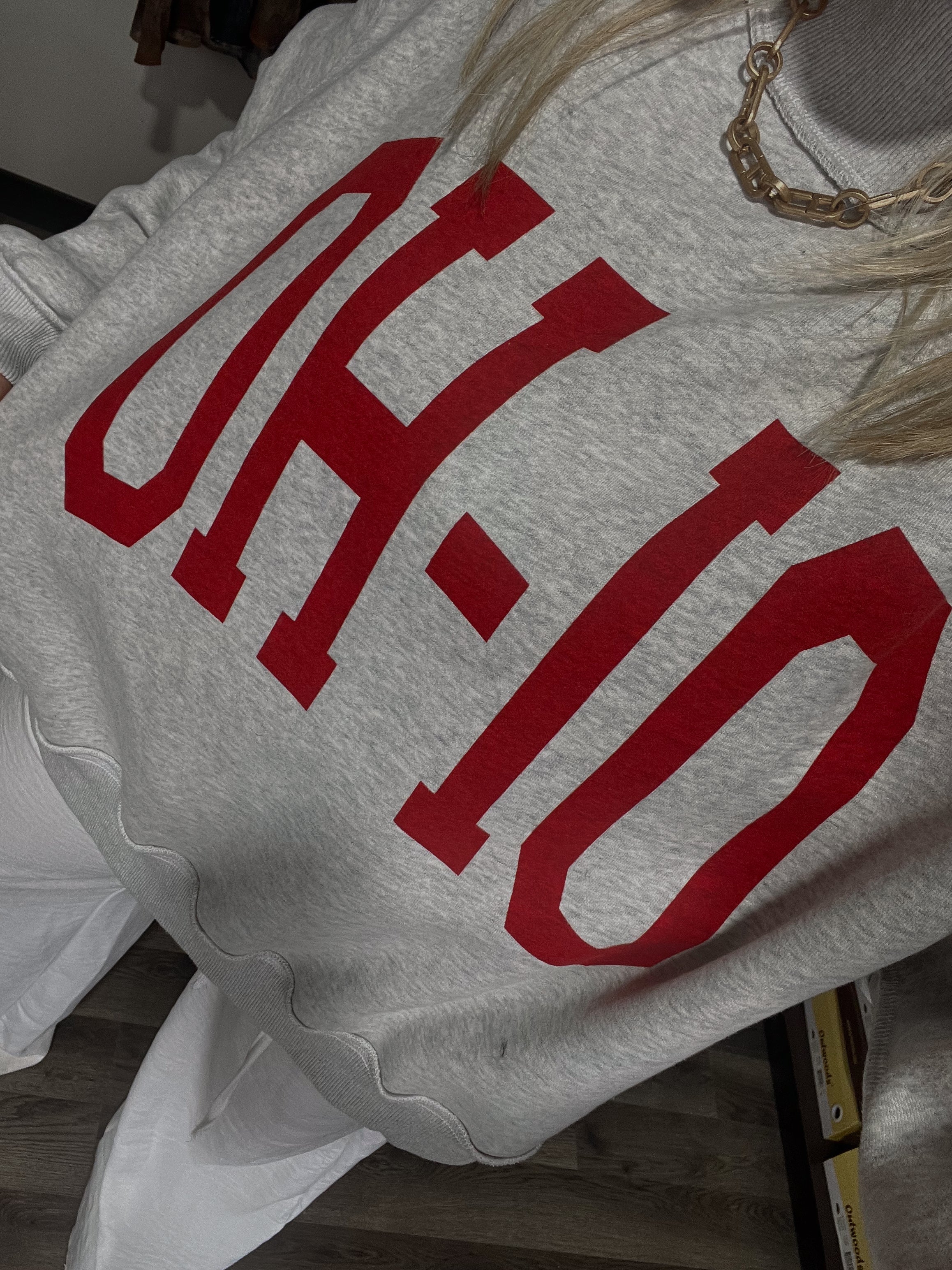 OH-IO BUCKEYES REVERSIBLE MOCK NECK