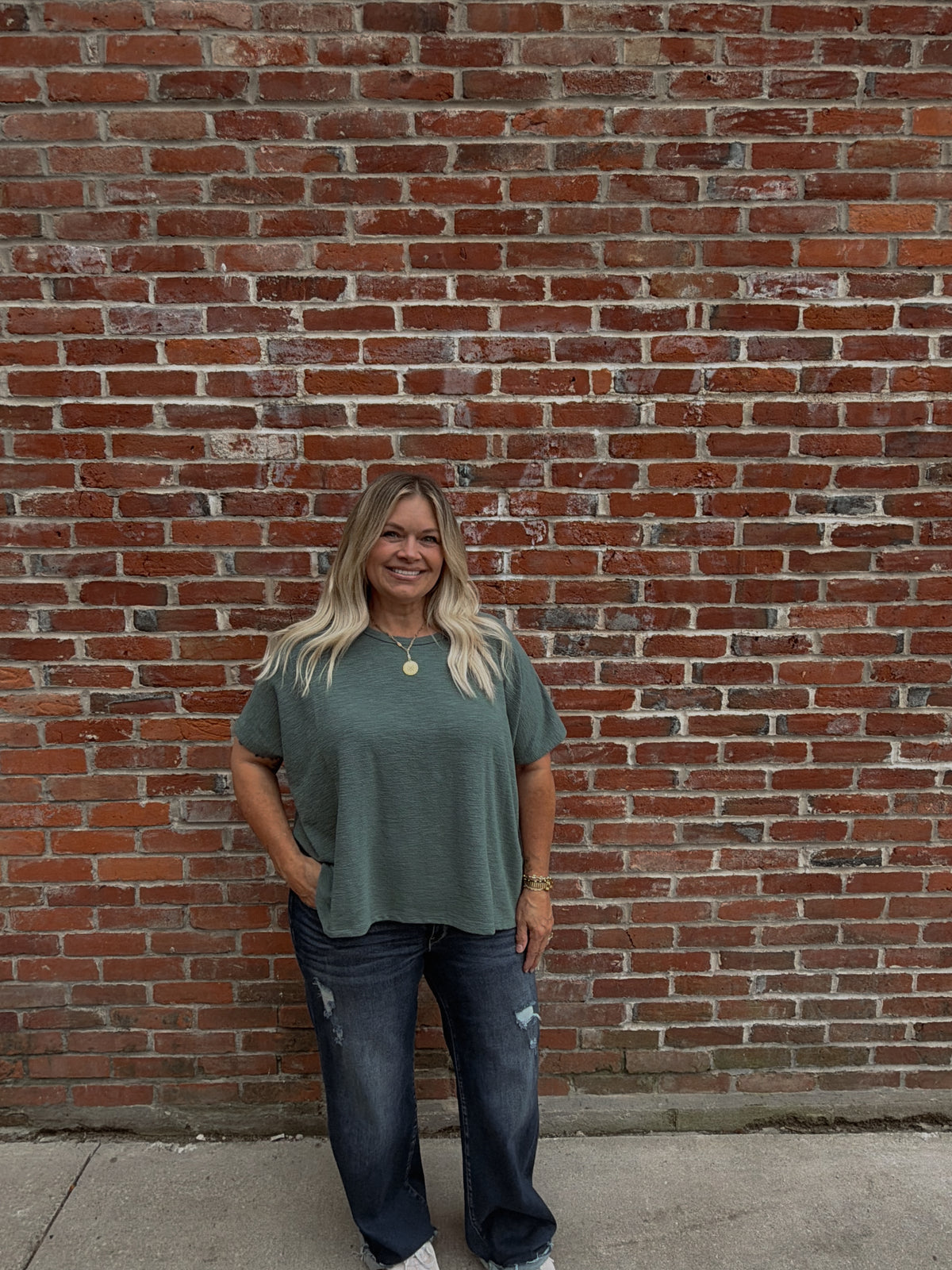 CURVE - JADED JAY TOP