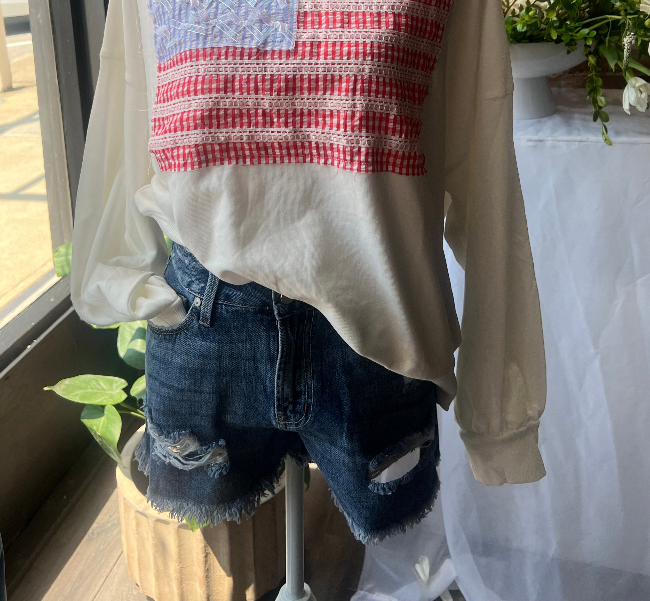 LIND DENIM SHORTS