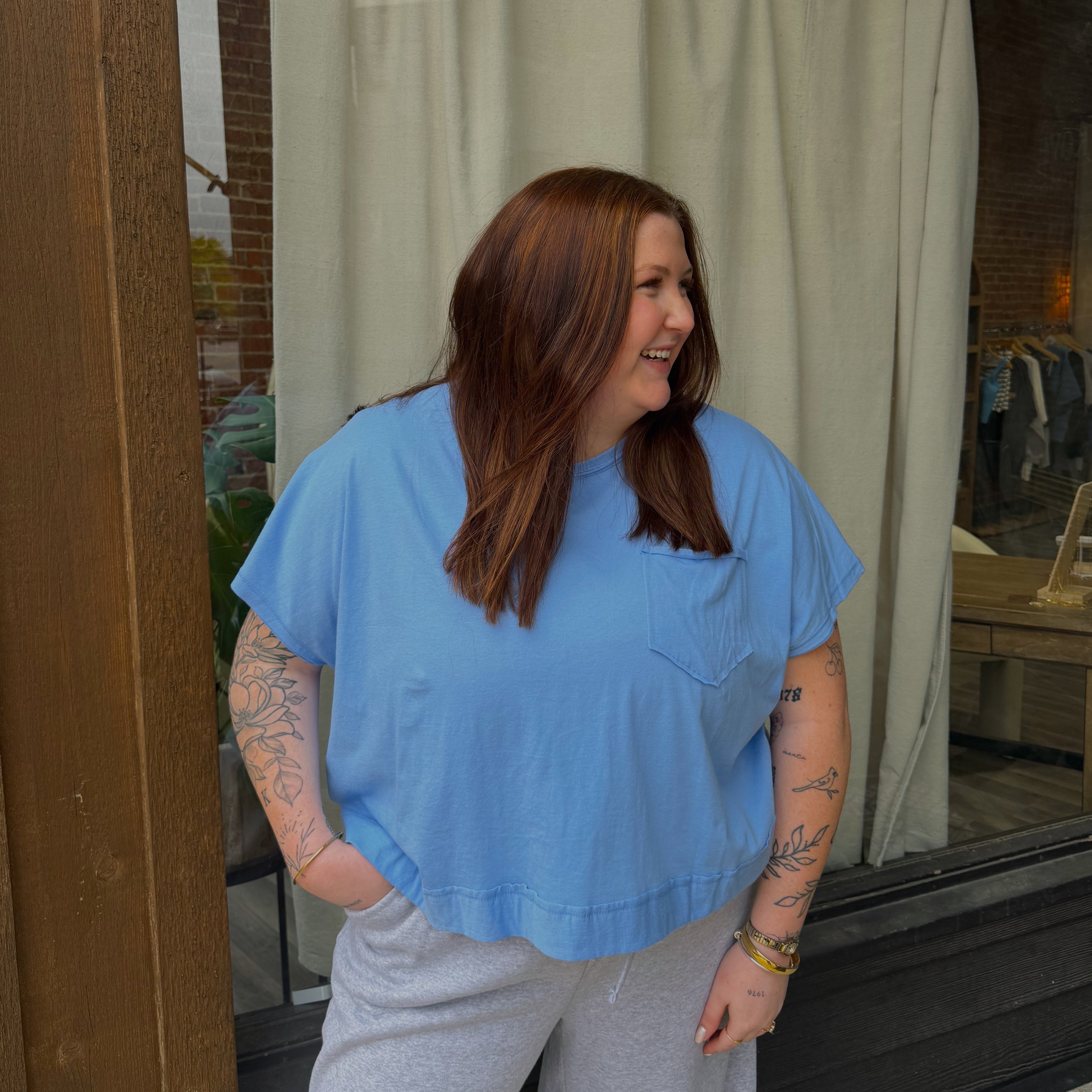 BO OVERSIZED BOXY TEE