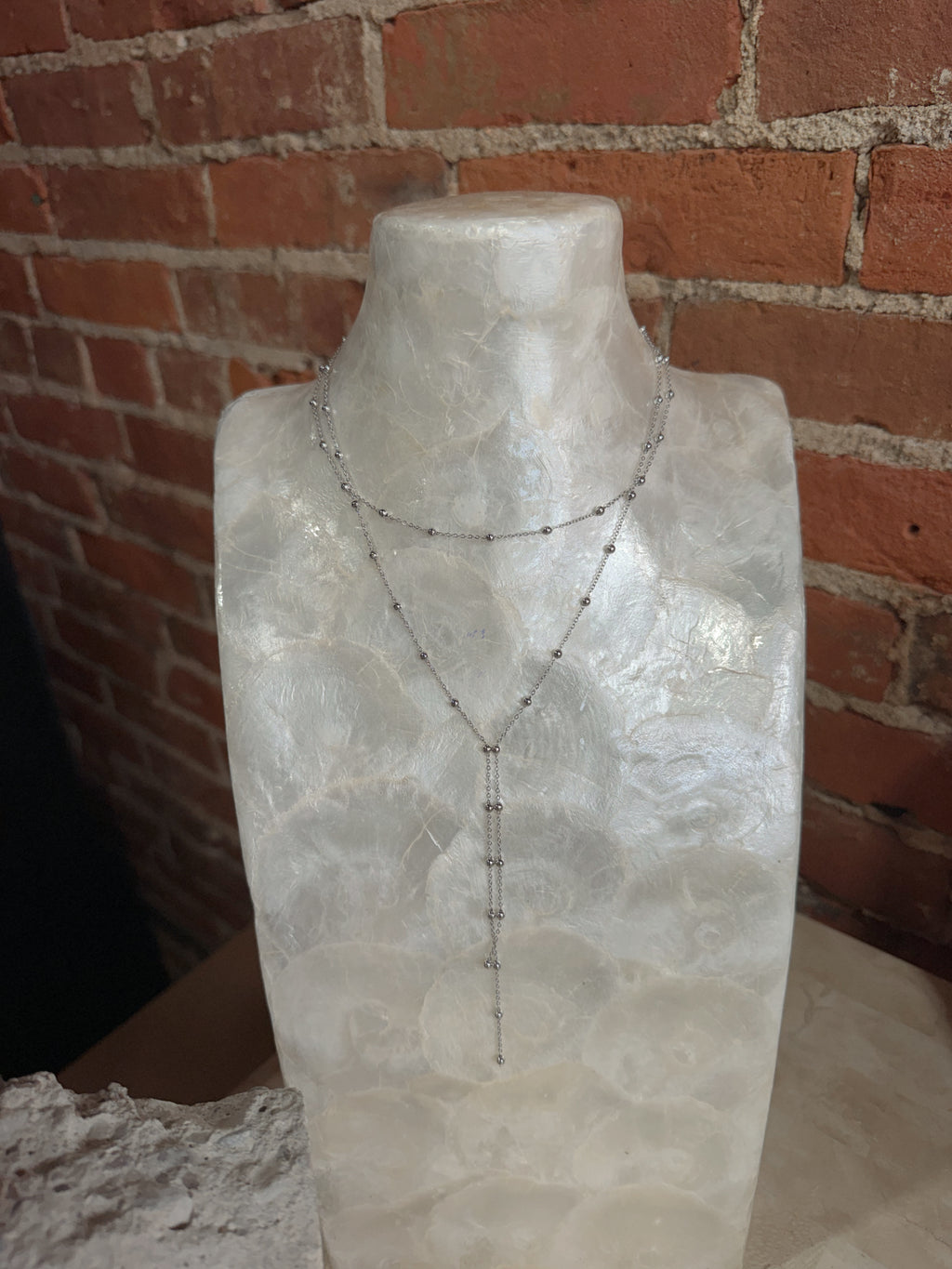 THE STEEL NECKLACE (GOLD & SILVER)