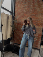 THE SLOAN SLOUCHY CROP BARREL JEAN