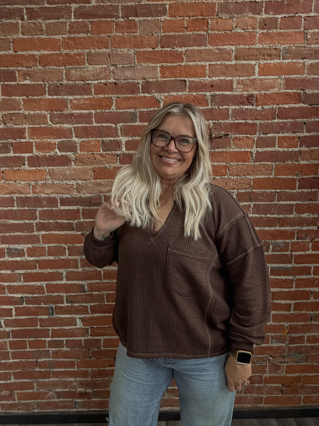 THE FIRESIDE RIBBED KNIT TOP