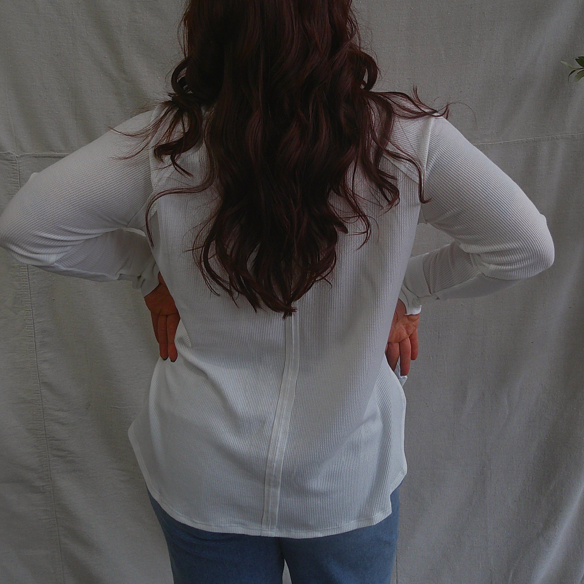 JULES WAFFLE LONG SLEEVE TOP (MULTIPLE COLORS)