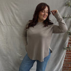 JULES WAFFLE LONG SLEEVE TOP (MULTIPLE COLORS)