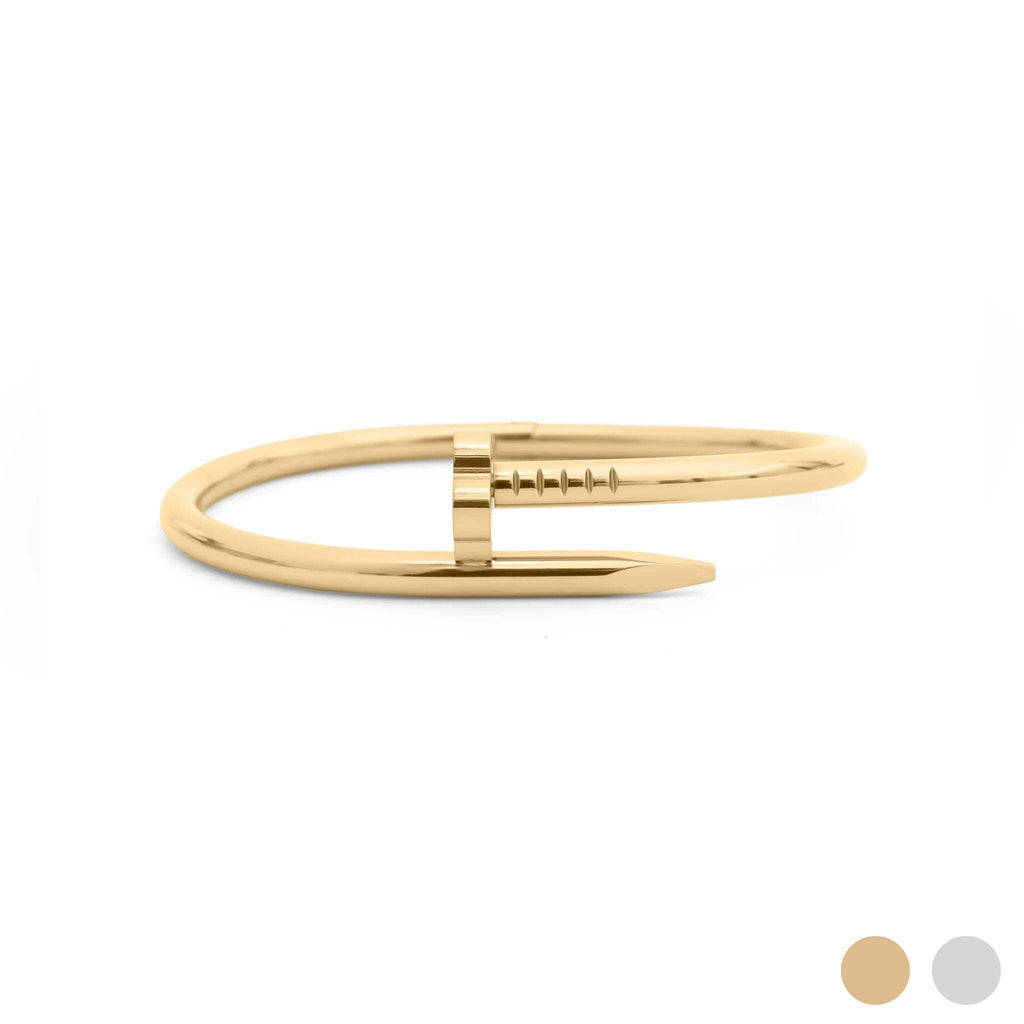 FLORAL FLARE BRACELET - 18K GOLD PVD