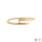 FLORAL FLARE BRACELET - 18K GOLD PVD