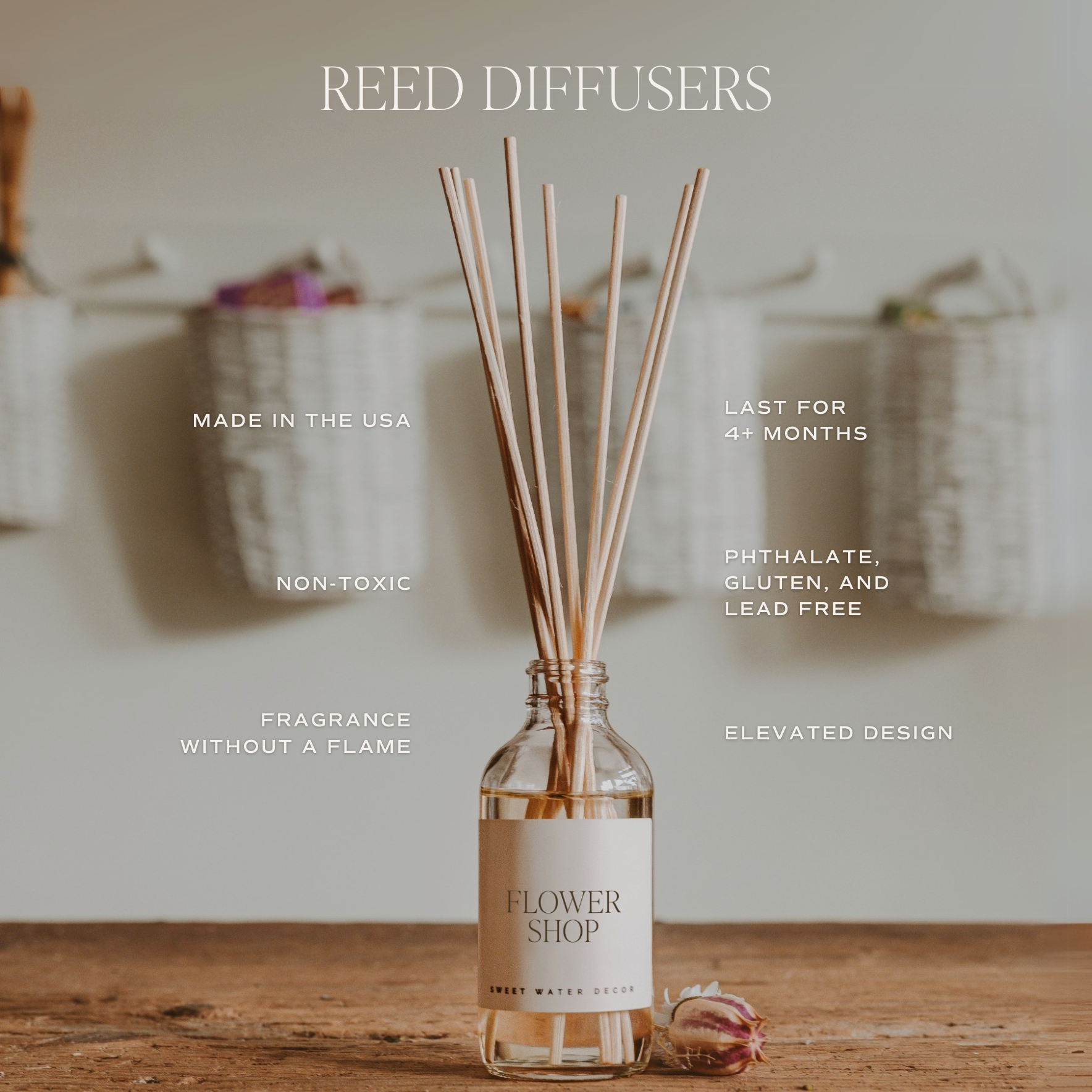 PALO SANTO PATCHOULI REED DIFFUSER