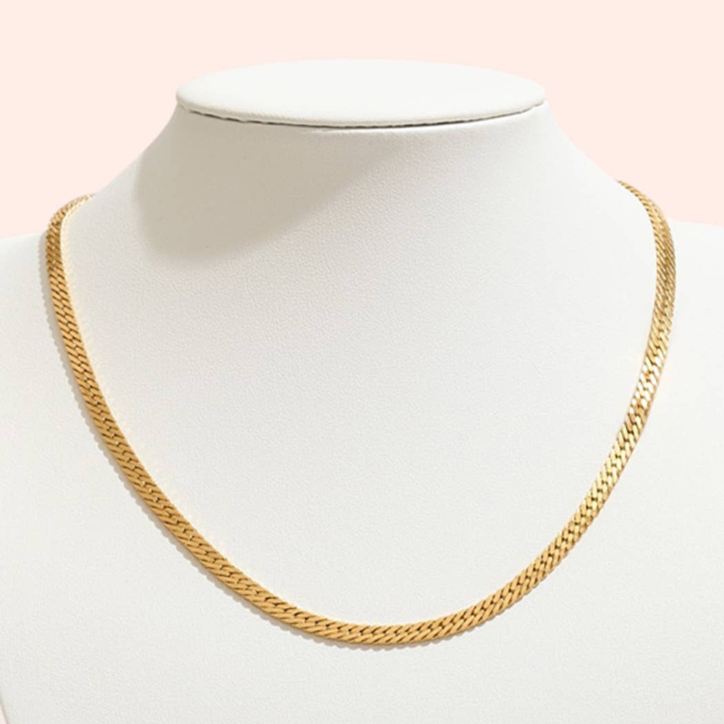 HENNA HERRINGBONE NECKLACE