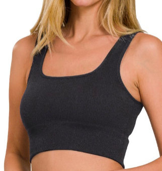 SASHA SEAMLESS SQUARE-NECK BRA