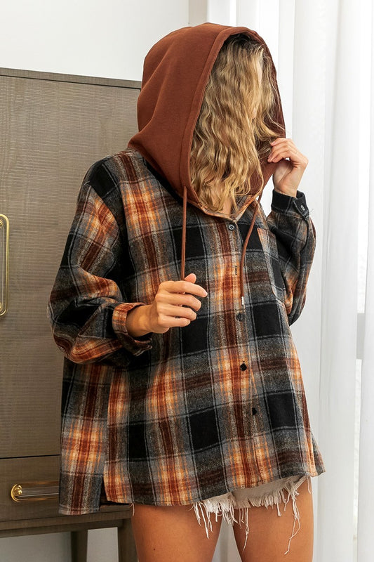 BROWNIE HOODED FLANNEL