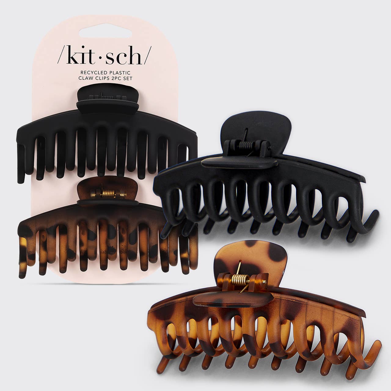 MATTE CLAW CLIPS - 3 PC SET