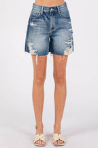 SASHA HIGH RISE RELAXED MIDI SHORT
