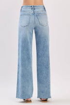 SELIA HIGH RISE WIDE LEG JEANS